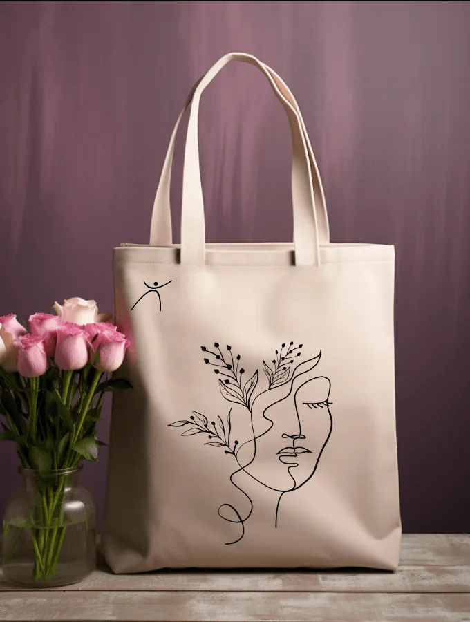 LINE ART TOTE