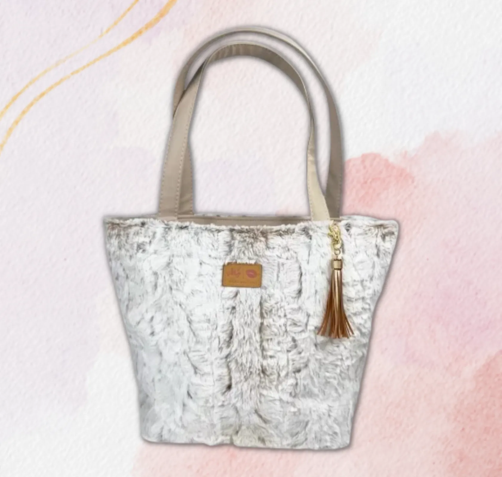 Makeup Junkie Bags - Snow Bunny Alabaster Tote [Pre-Order]