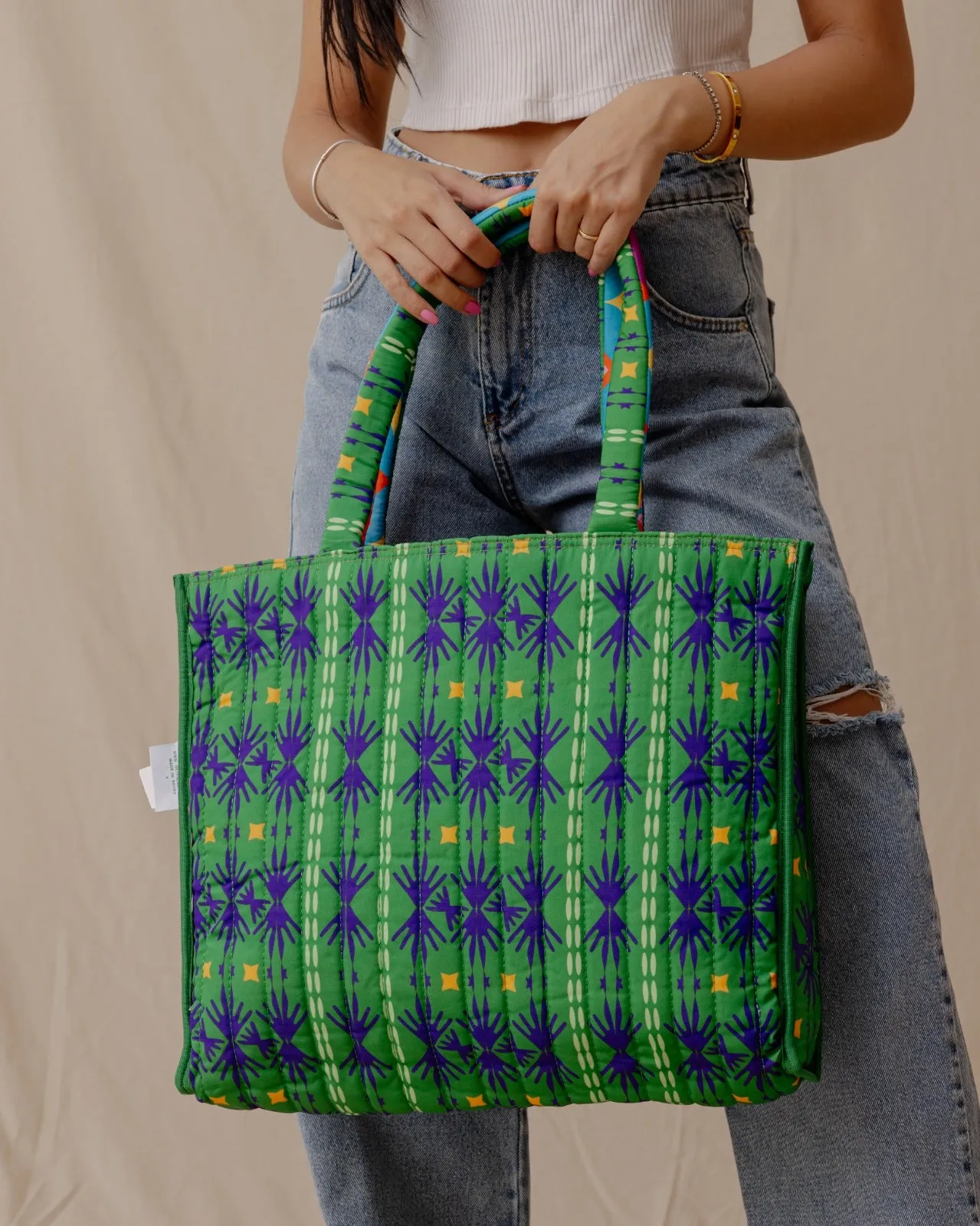 Marrakesh Inspired Double Faced Tote