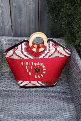 MEKAYA African Print Tote Bag