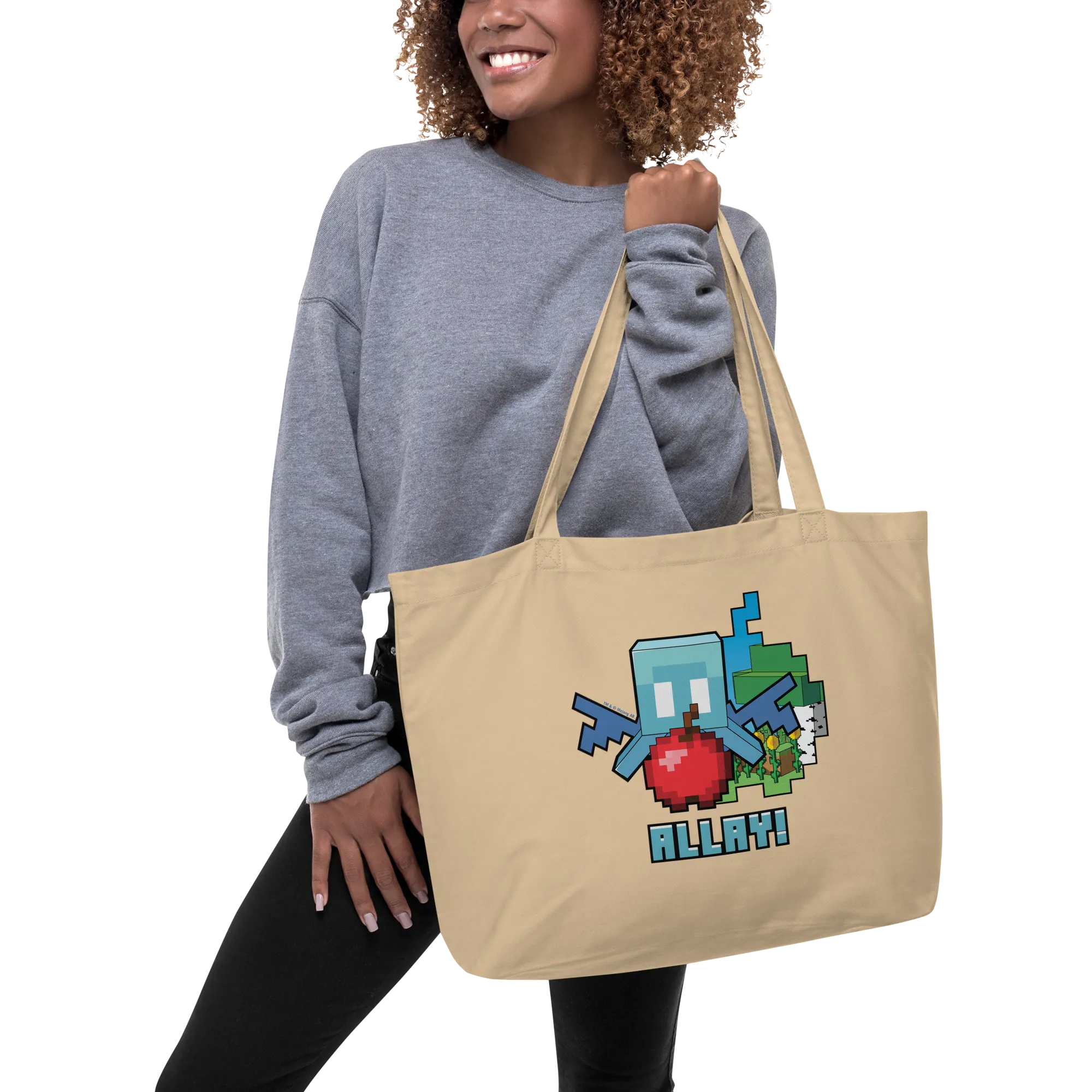 Minecraft Allay Comp Large Eco Tote