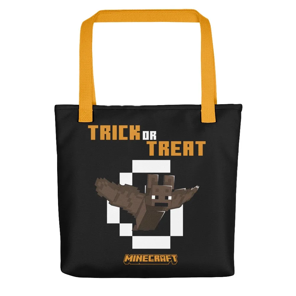 Minecraft Bat Trick or Treat Tote Bag