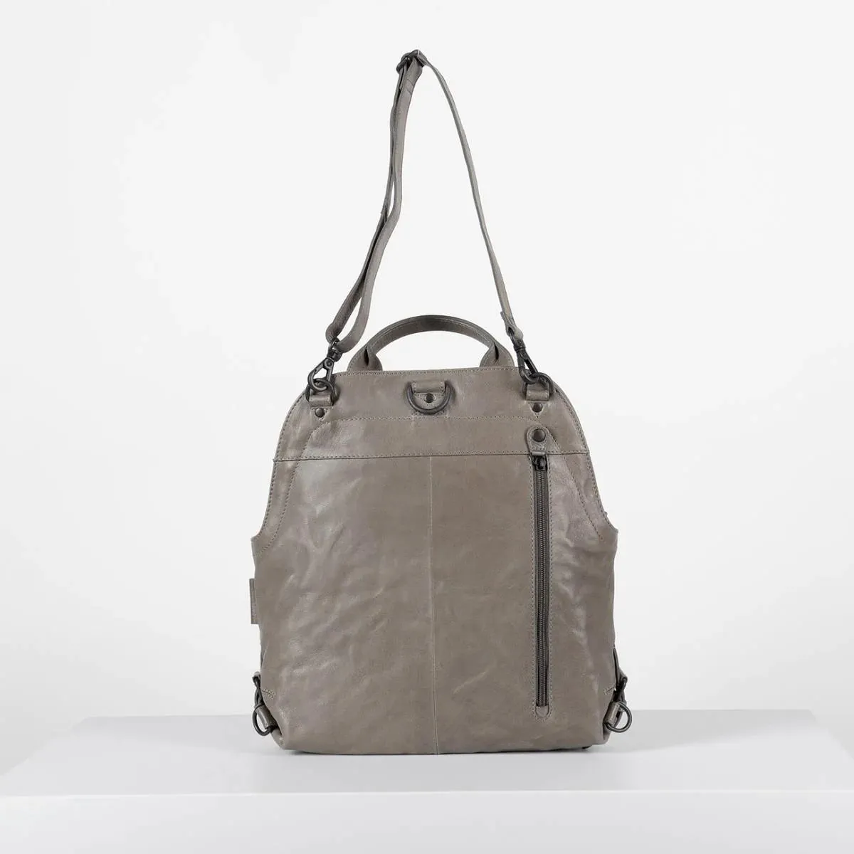 Mrs. Mud Cake Backpack/Cross-Body Bag in Cloudburst