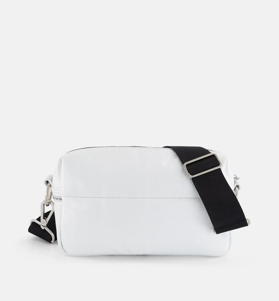 Stylish Milk Crush Leather Clutch with North Star Design