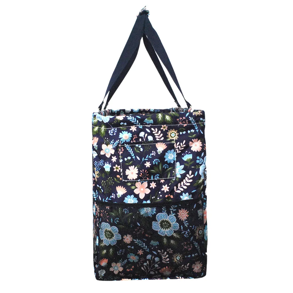 Pastel Floral NGIL Shopping Utility Tote Bag