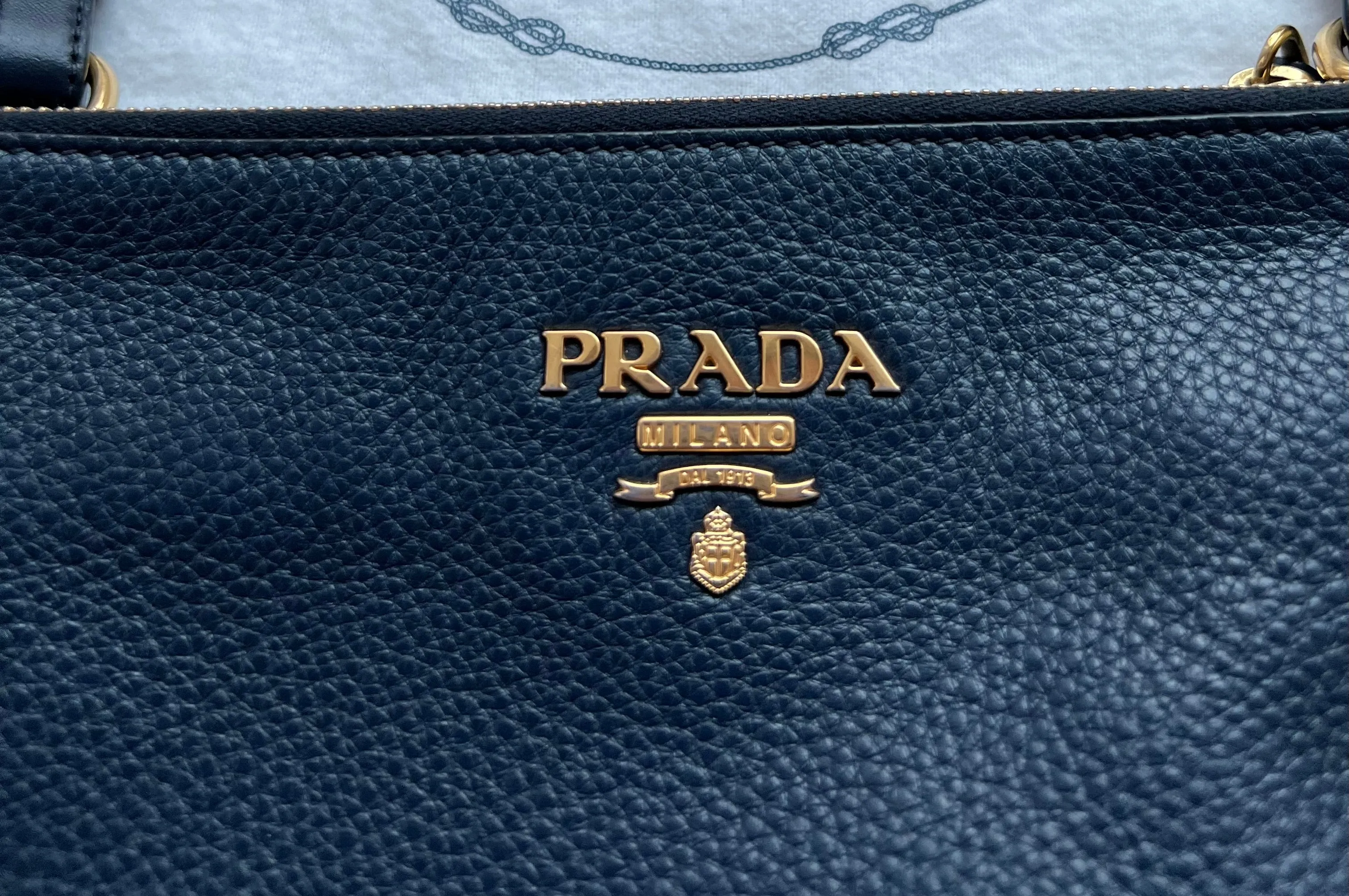 Prada Double Zip Crossbody Bag