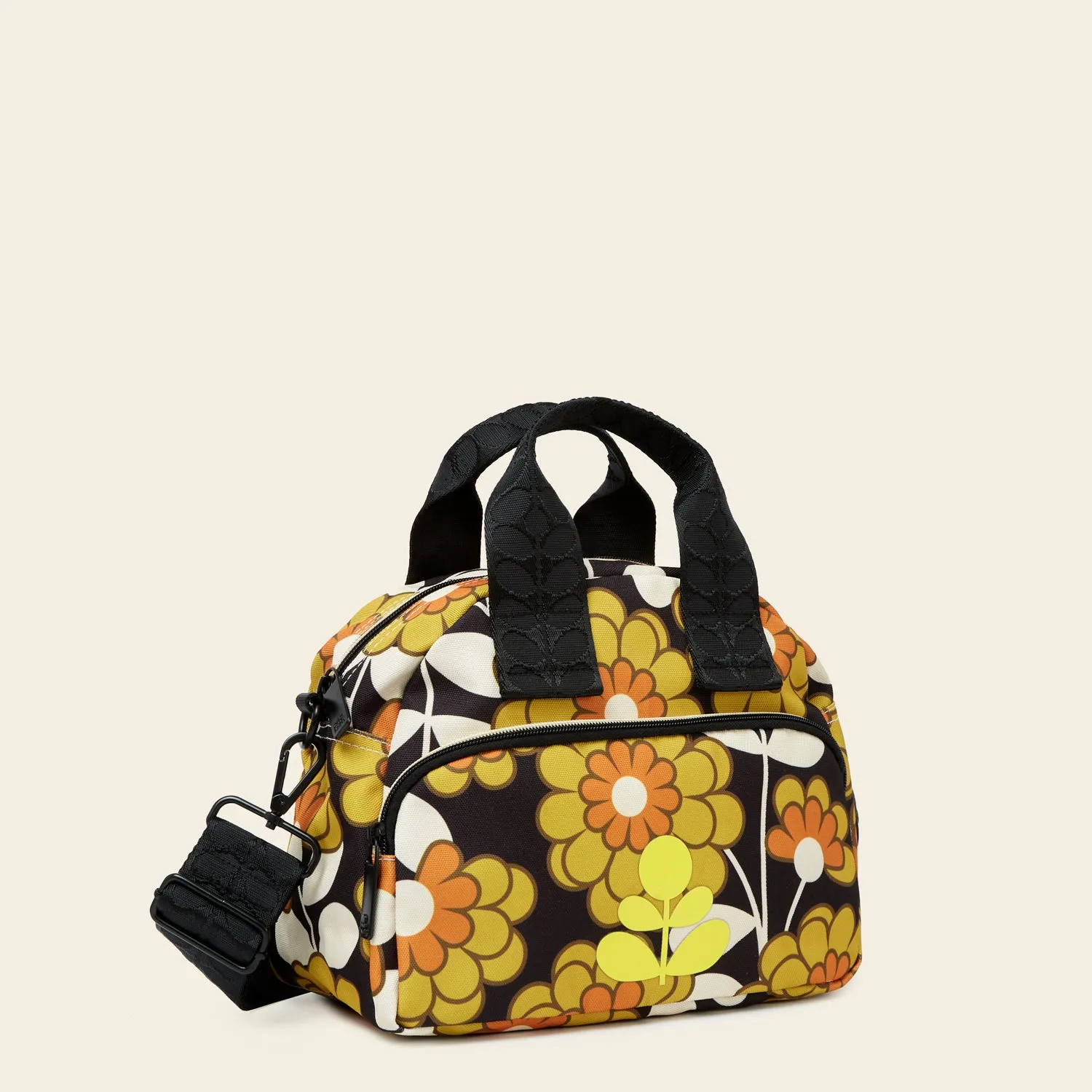 Radial Handbag - Dahlia Saffron