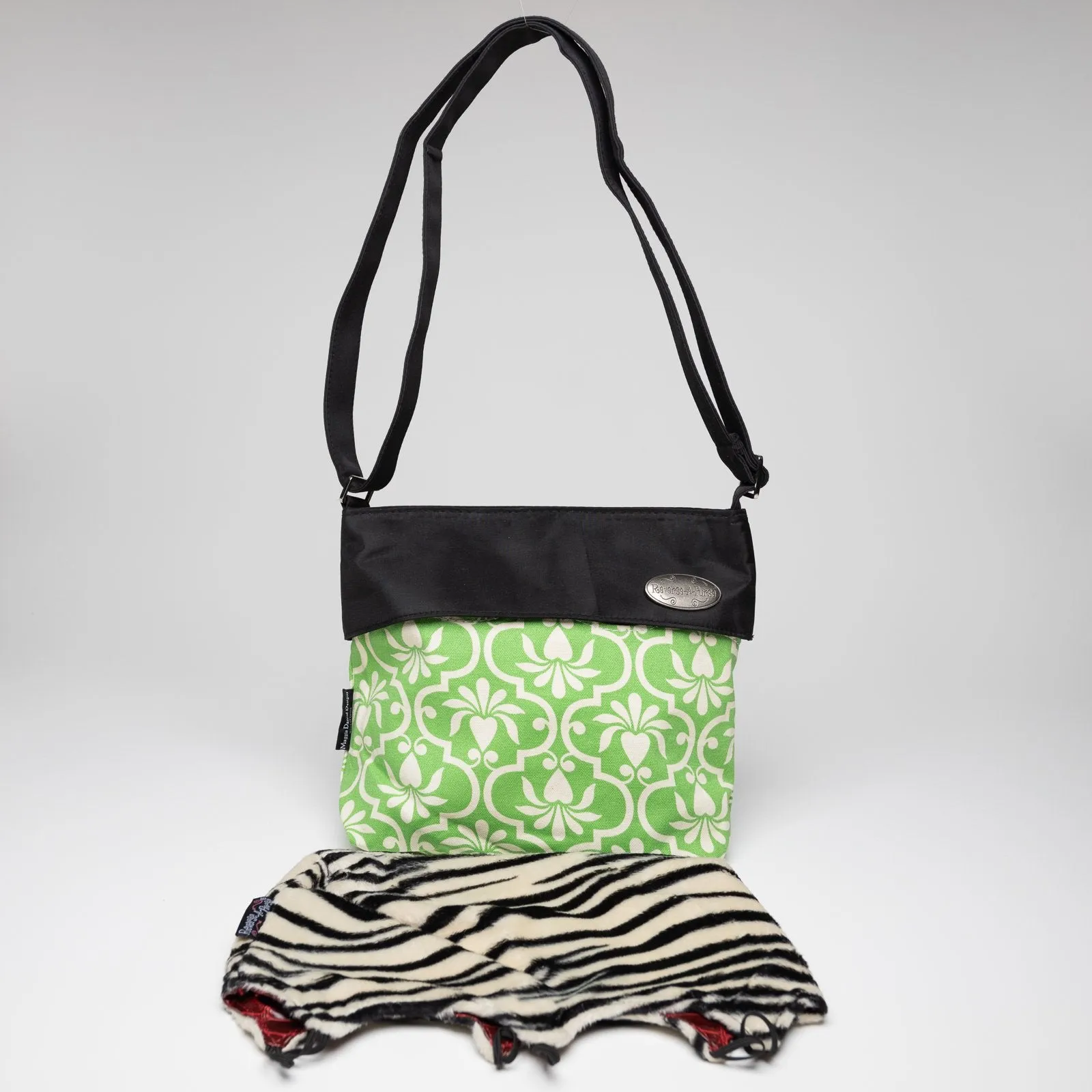 Reverse A Purse Black Urban Wrap Collection - Capri, Safari