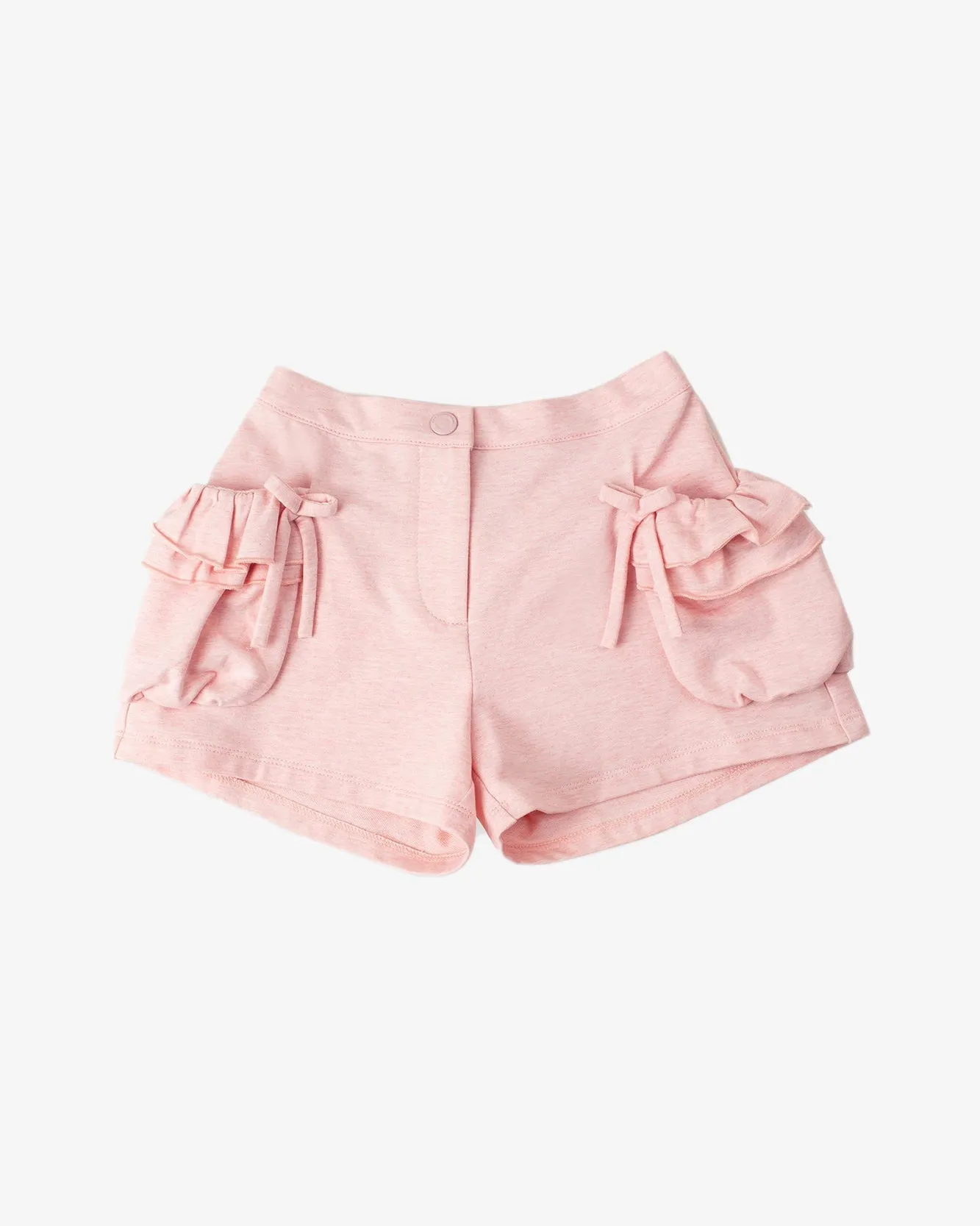 Ruffle Pouch Shorts