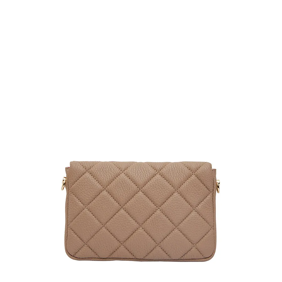 SARAH CROSSBODY - FAWN