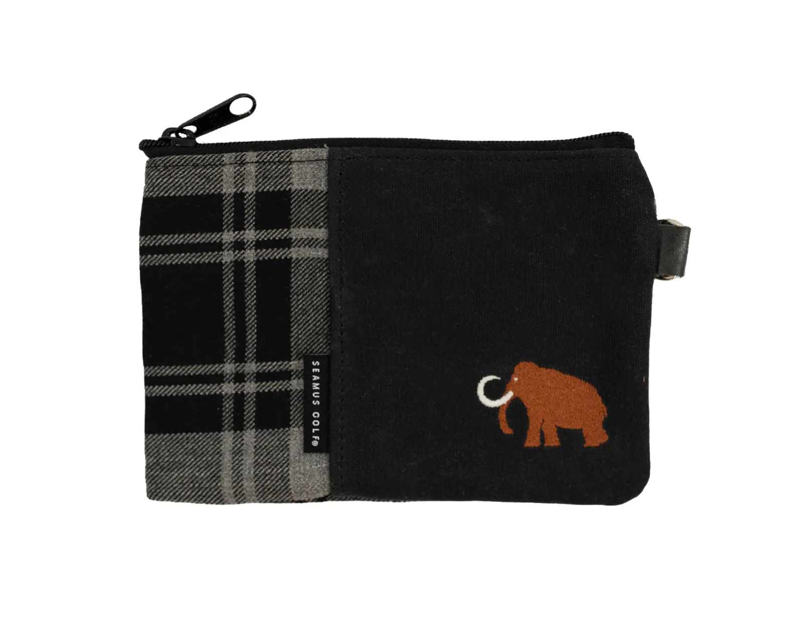 Seamus Golf Douglas Grey Modern Zippered Valuables Pouch