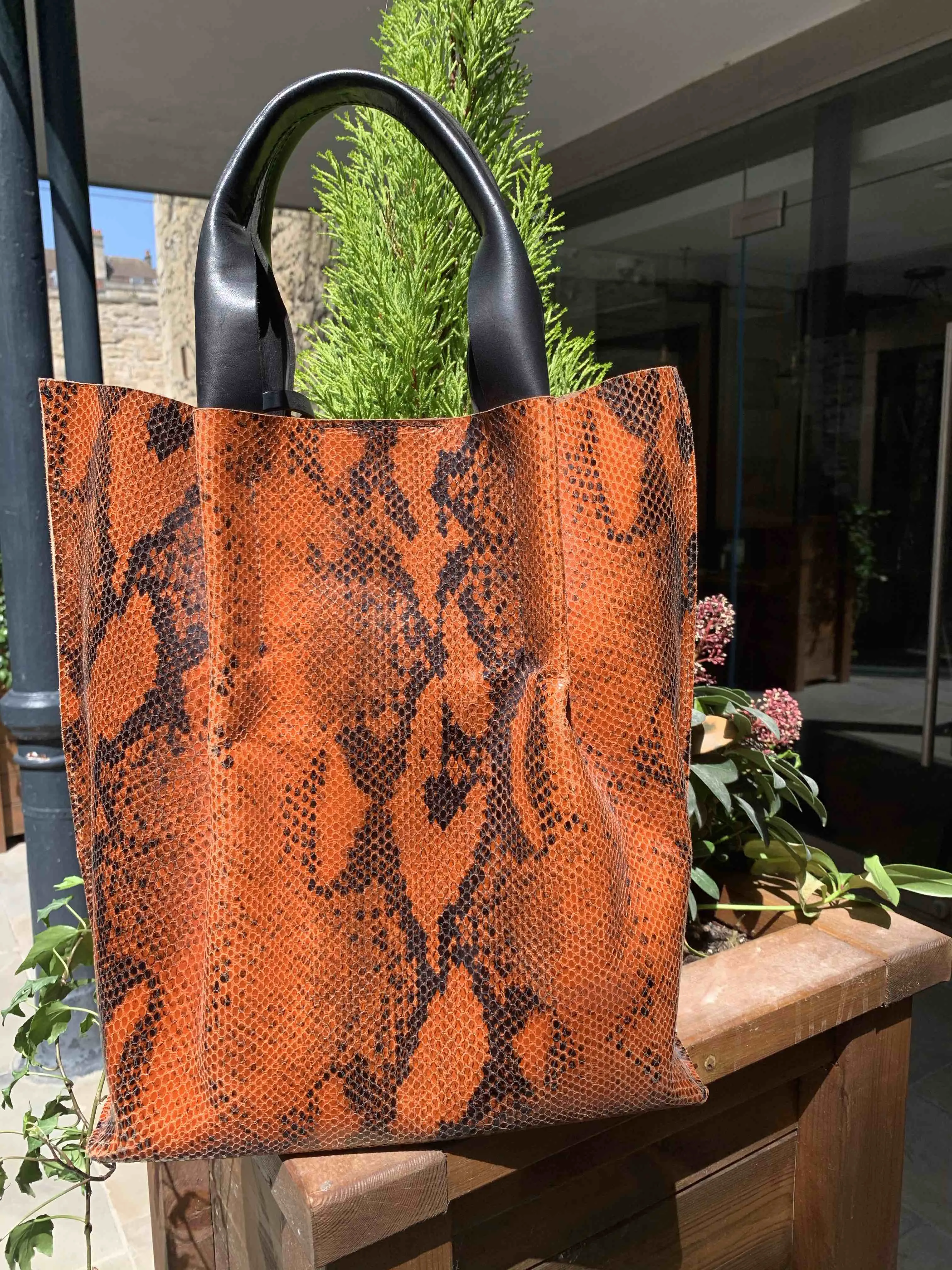 Shopper Orange-ONE LEFT!