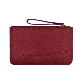 SLOANE POUCH DARK RED