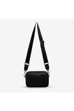 Status Anxiety - Plunder With Webbed Strap - Bag - Black