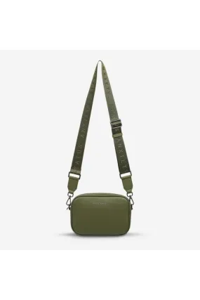 Status Anxiety - Plunder With Webbed Strap - Bag - Khaki