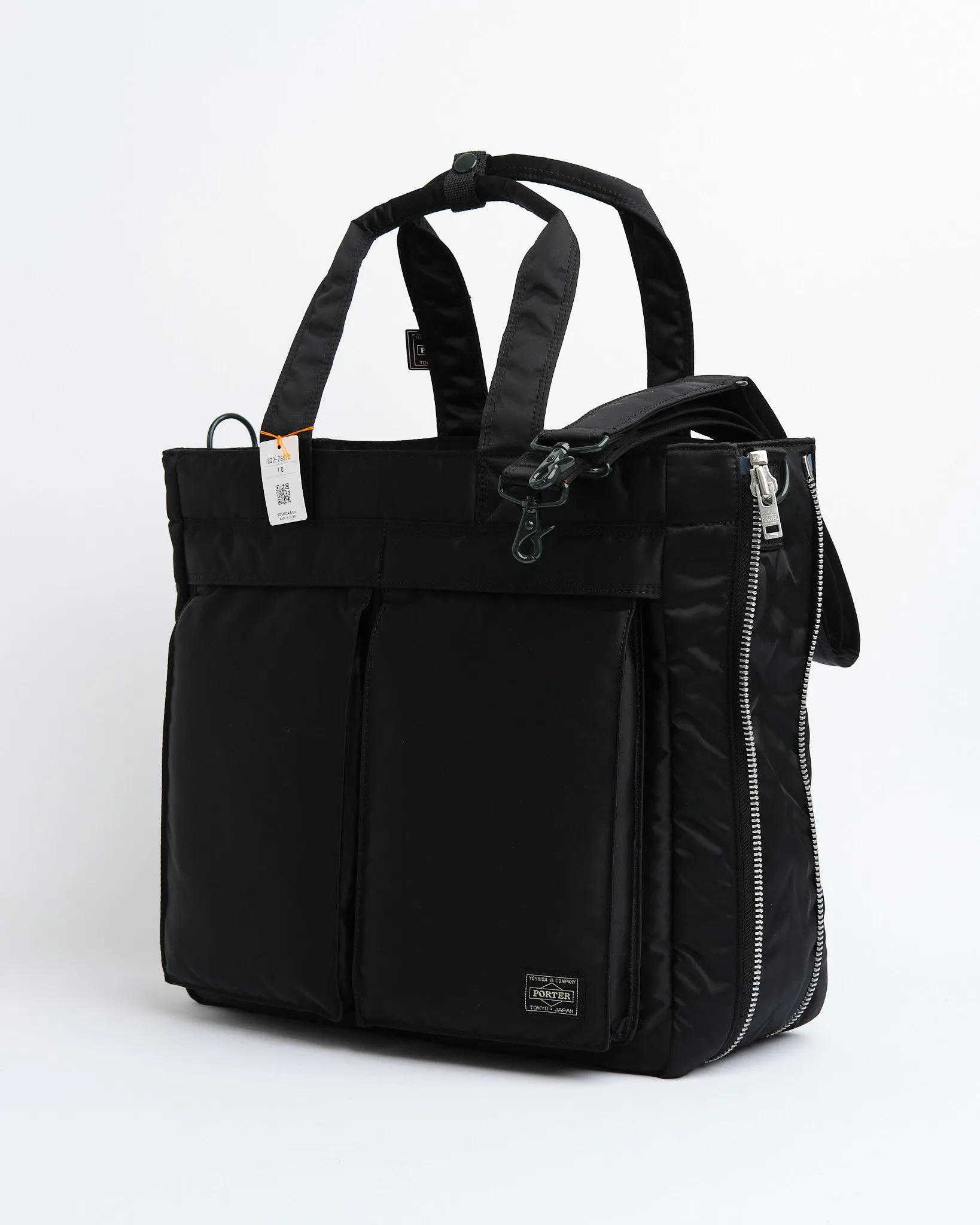 Tanker 2Way Tote Bag Black