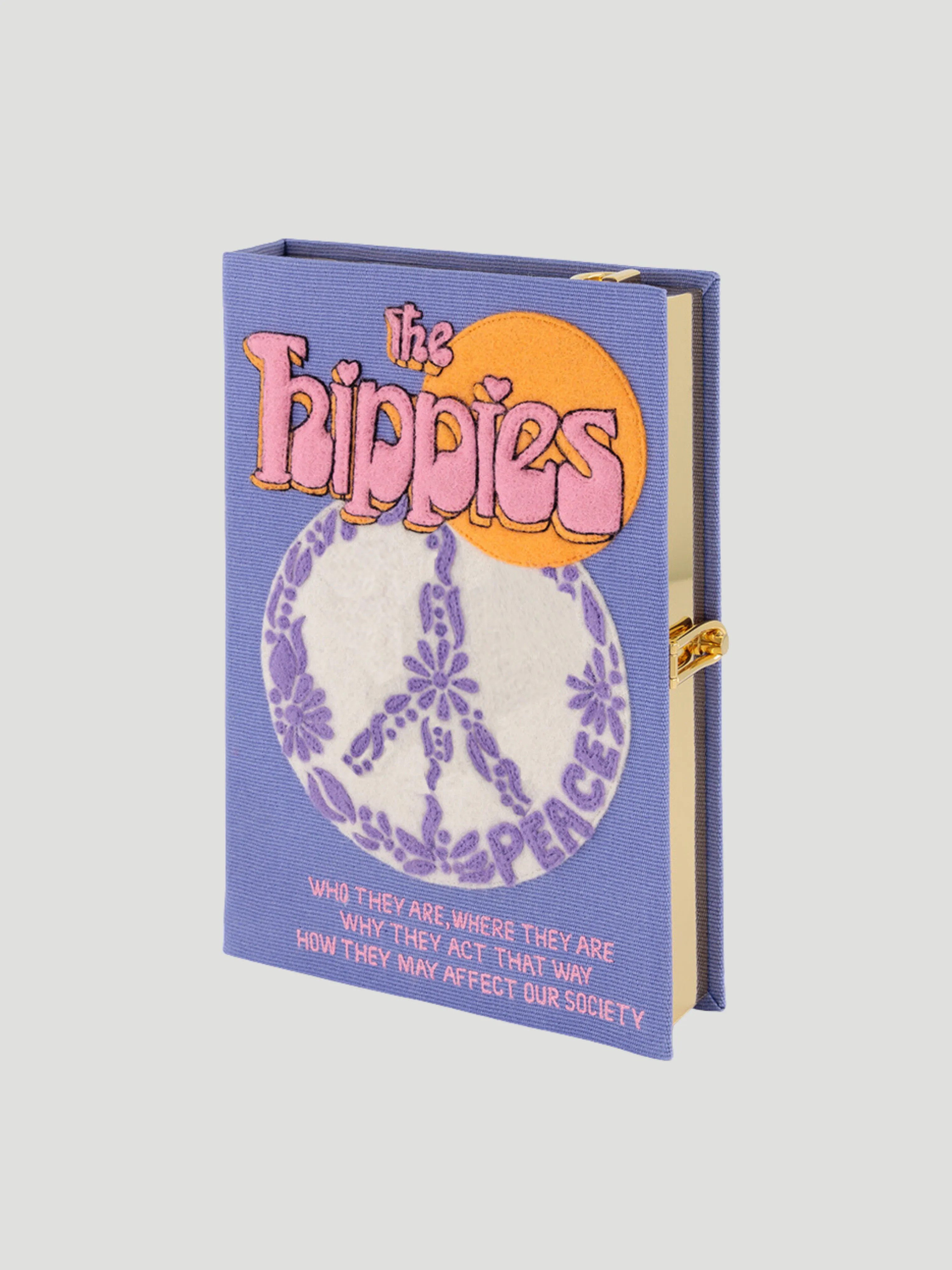 The Hippies Book Clutch