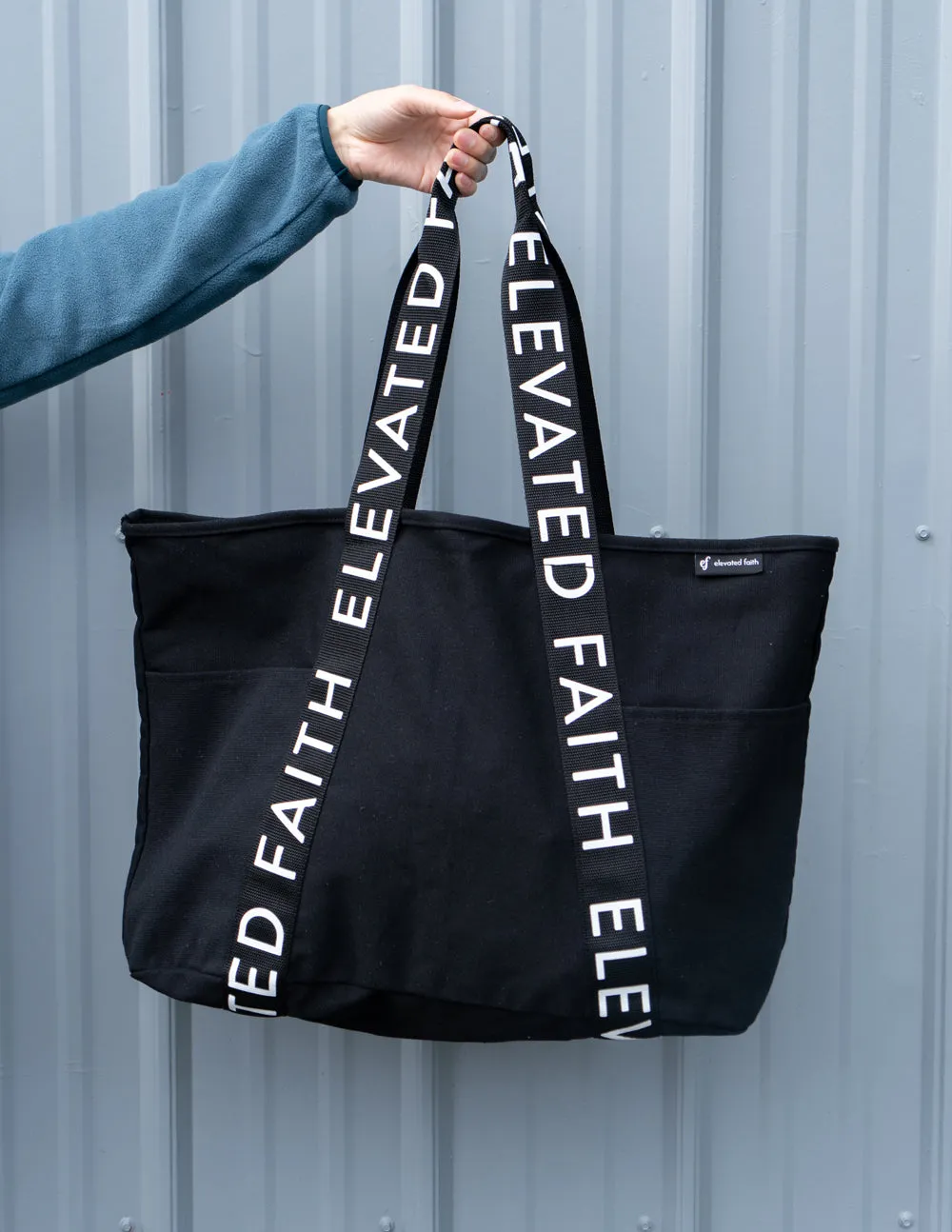 The Large Everyday Black Tote