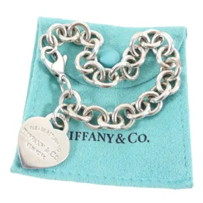 Tiffany Sterling Silver Heart Tag Bracelet