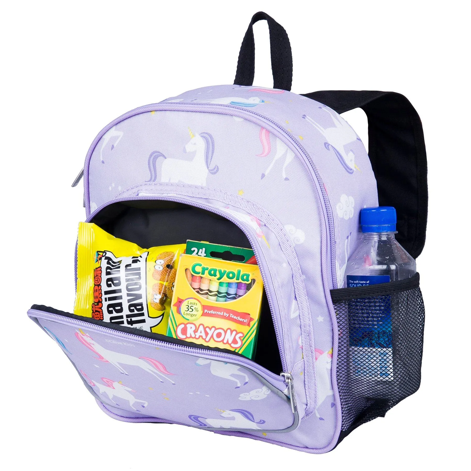 Wildkin Olive Kids Unicorns Pack 'n Snack Backpack