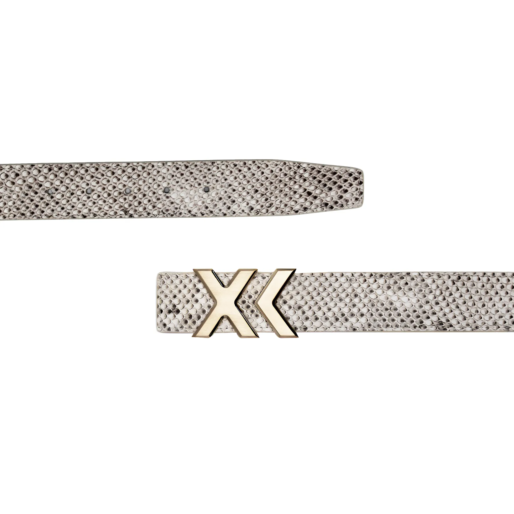 XK Belt in Natural Python 35mm